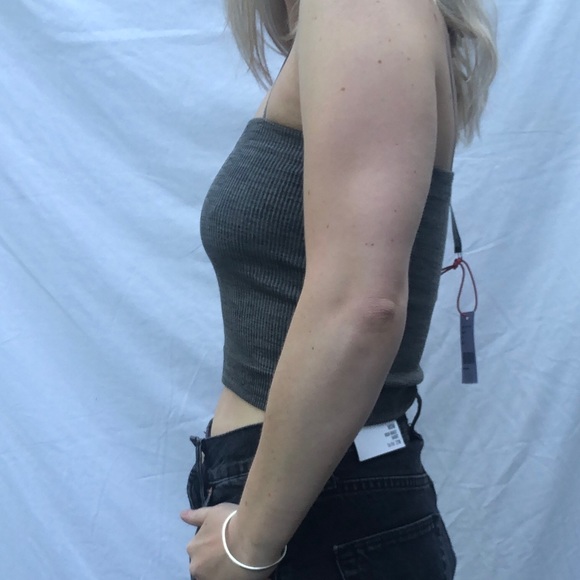 Urban Outfitters grey boob tube - Picture 3 of 6